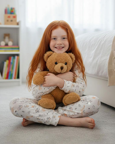 Kız Penye Pijama Takımı ( SWEET DİNO)